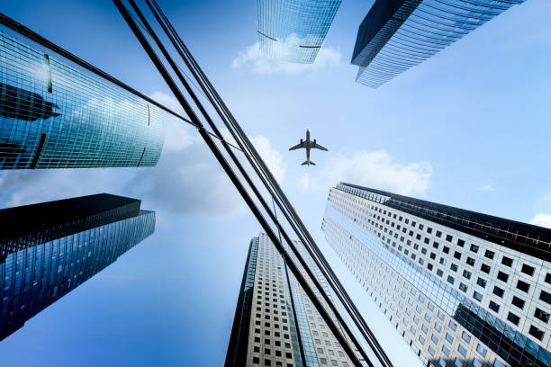 istock low angle view of skyscrapers in Shanghai 1147242902
