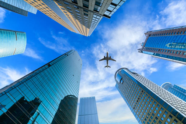 istock low angle view of skyscrapers in Shanghai 1147242955