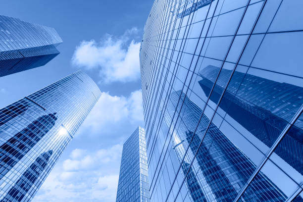 istock low angle view of skyscrapers in Shanghai 1147243146