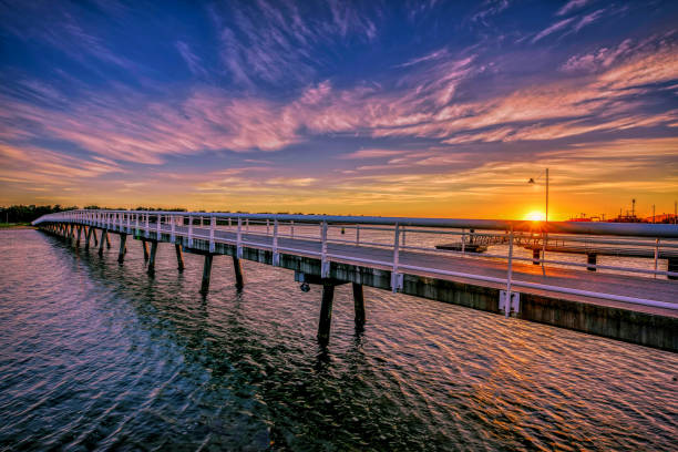 istock Footbridge Lakes Entrance 1147245263
