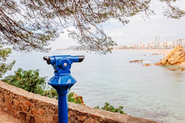 istock Telescope on viewing point in Lloret de Mar 1147248919
