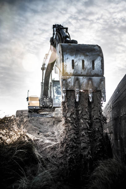 istock hydrolic excavator close up on a construction site 1147249539
