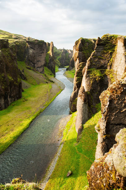 istock Fjadrargljufur canyon in Iceland. 1147257215