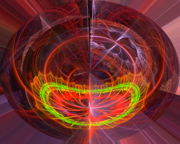 istock abstract digital fractal, fantasy design 1147257737