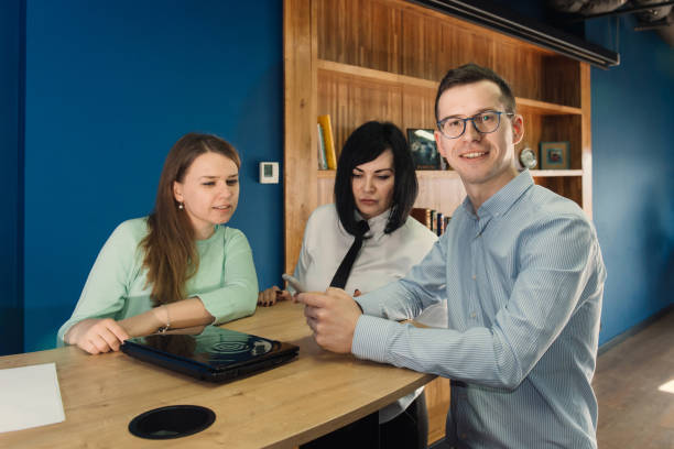 istock Business People Working In Modern Office 1147258035
