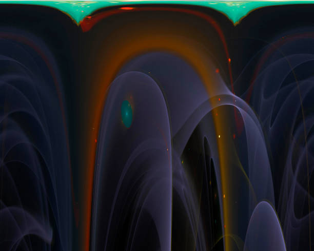 istock abstract digital fractal, fantasy design 1147259694