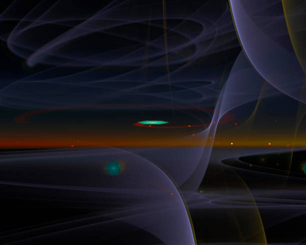 istock abstract digital fractal, fantasy design 1147260213