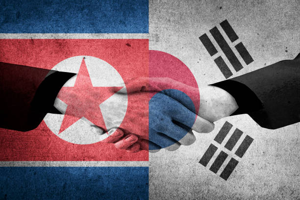 istock North Korea And South Korea Handshake 1147270007