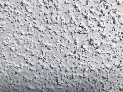 popcorn ceiling texture close up