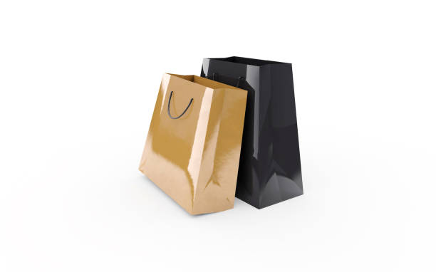istock black and gold luxury shopping bags 1147278585