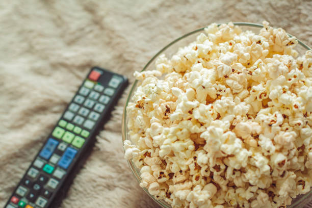 istock Popcorn in glass bowl 1147279152