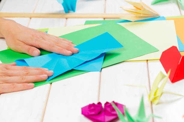 istock Origami papers close up 1147280182