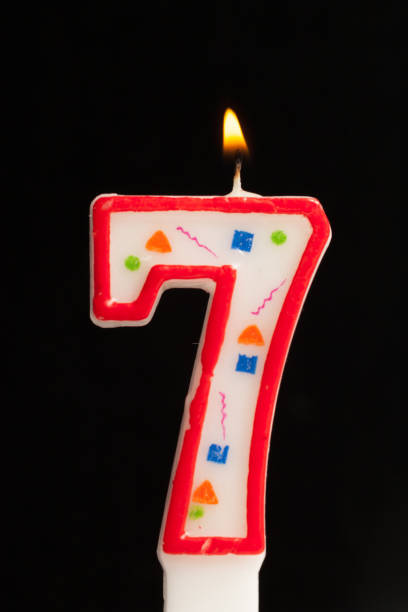 istock Birthday candles number 1147282058