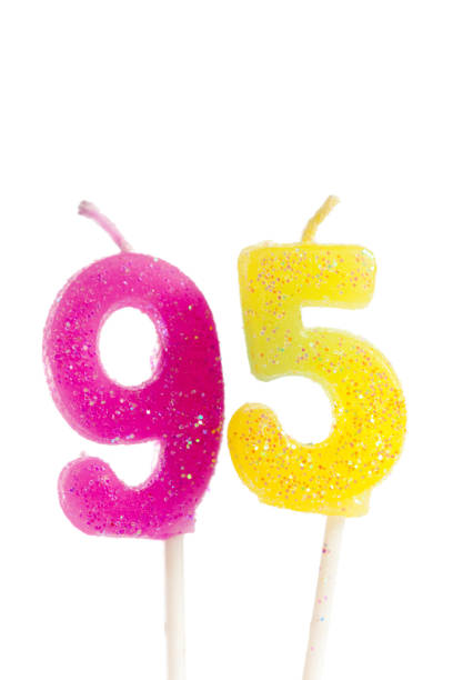 istock Birthday candles number 1147282958