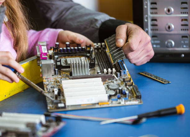 Free picture: large computer chip, high tech, motherhood, circuit board ...