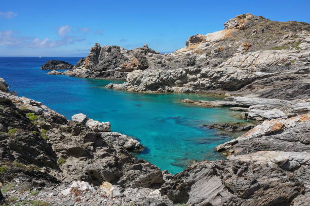 istock Rocky shore Cap de Creus Mediterranean sea Spain 1147284371