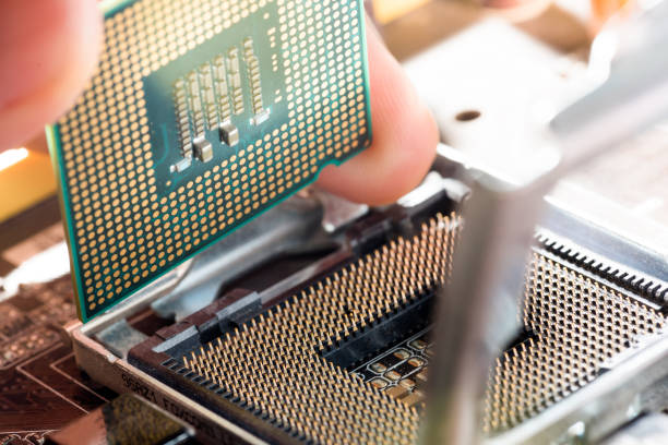 istock Abstract,close up of Mainboard Electronic computer background. (logic board,cpu motherboard,Main board,system board,mobo) 1147284438