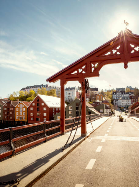 istock Old town of Trondheim, Norway 1147284872