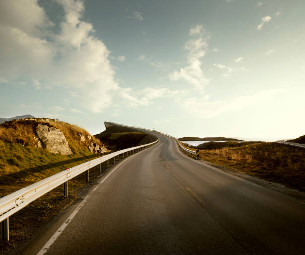 istock Atlantic ocean road in Norway 1147285031