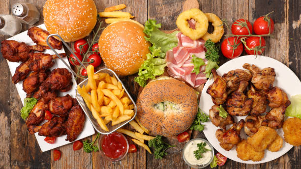 istock assorted of american food 1147290876