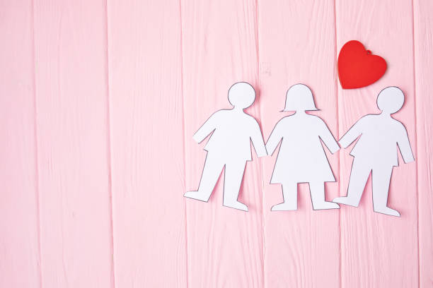 istock woman choose from two men. Love choice concept. 1147291103