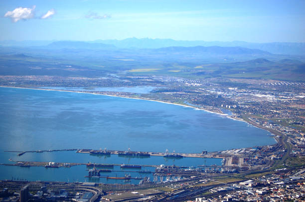 istock Landscape view from Table Mountain in Cape Town,  South Africa 1147296838