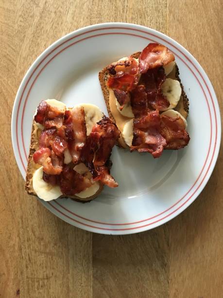 istock Bacon, Banana and Peanut Butter on Toast 1147299906