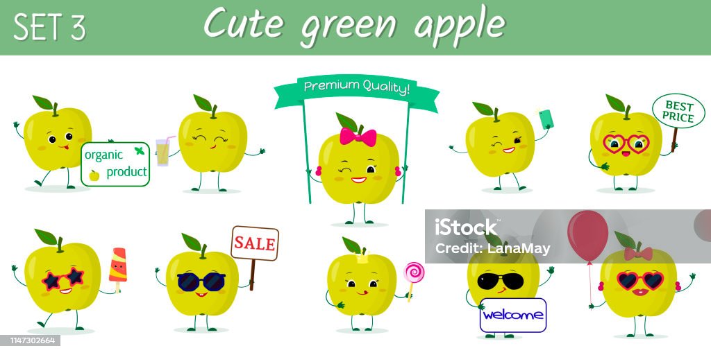 https://media.istockphoto.com/id/1147302664/vector/set-of-ten-cute-kawaii-green-apples-fruit-characters-in-various-poses-and-accessories-in.jpg?s=1024x1024&w=is&k=20&c=Ba0OEaWa-JhwedK1ZXysuO6TYKoHlCpY3LGt9bT6_Kg=