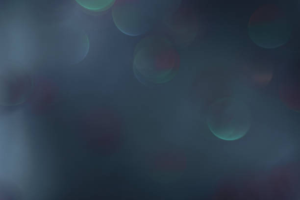 istock Beautiful COLORFUL bokeh on a DARK background. 1147303237