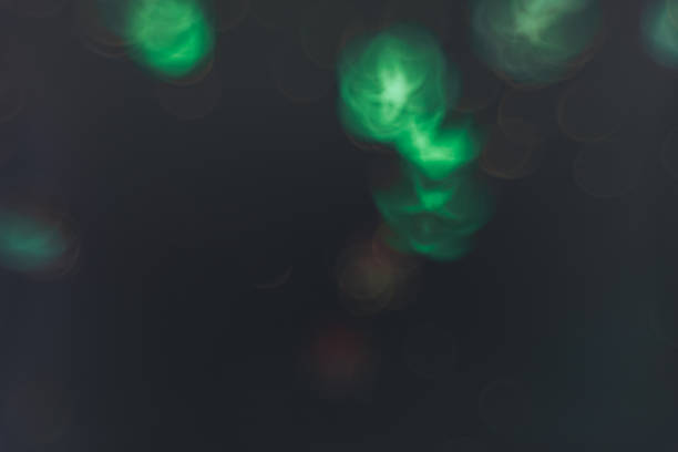 istock Beautiful COLORFUL bokeh on a DARK background. 1147304915