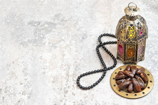 istock Arabian lantern dates rosary Ramadan decoration 1147305144