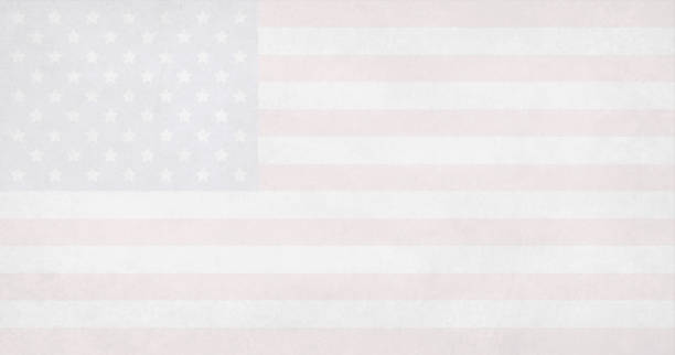 istock A grunge faded vector illustration of USA flag 1147308100