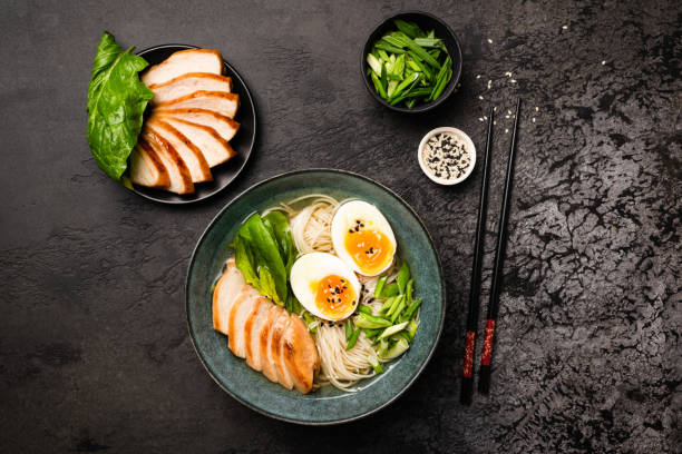 istock Asian Chicken Ramen Noodle Soup 1147312013