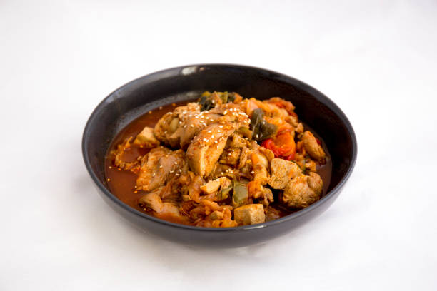 istock Korean Food Braised Spicy Chicken 1147315219
