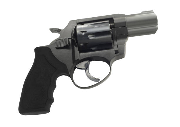 istock Revolver isolated on white background 1147316718