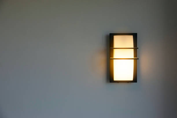 istock Modern design of a wall mounted house lighting 1147324932
