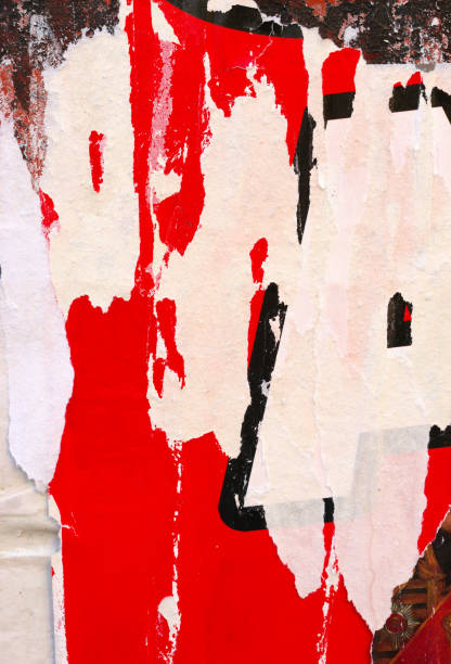 istock Old ripped blank torn paper crumpled creased posters grunge textures backdrop backgrounds placard 1147326298