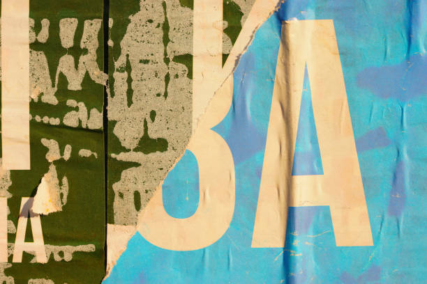 istock Old ripped blank torn paper crumpled creased posters grunge textures backdrop backgrounds placard 1147327285