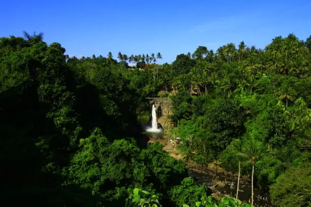 waterfall in Bali Indonesia