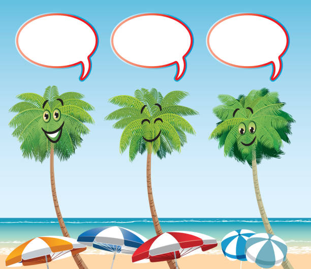 ilustrações de stock, clip art, desenhos animados e ícones de palm beach - australia tunisia