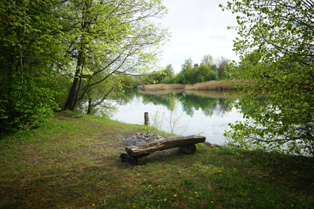 istock Background of the aare river. Background created by aare river on a sunny day 1147342905
