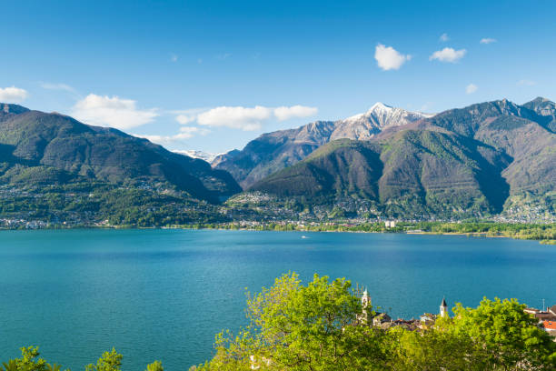 istock Idyllic place at the lake Lago Maggiore 1147343159