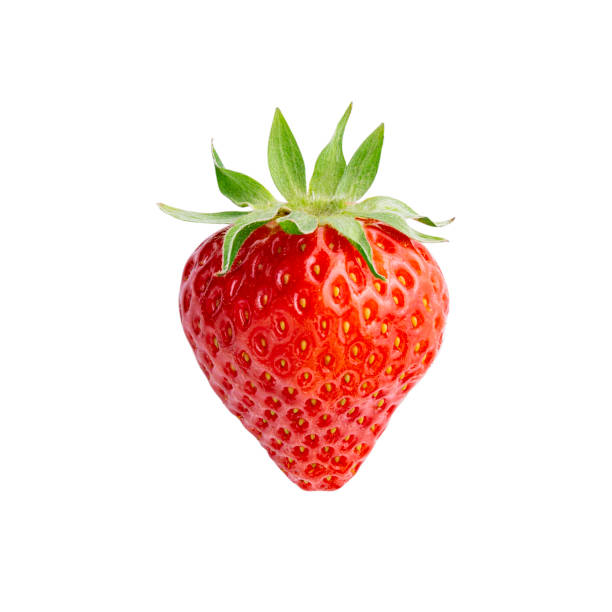 istock Strawberry isolated on a white background 1147348559