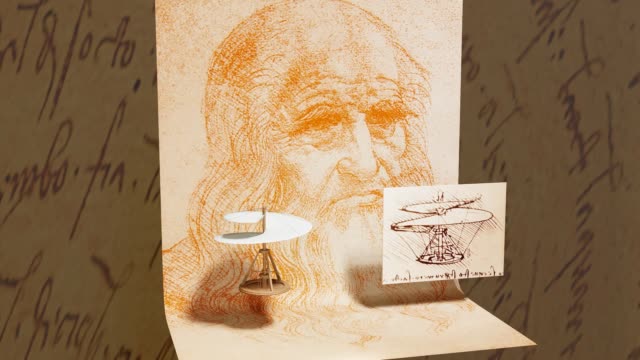  Leonardo Da Vinci Vídeos de stock y películas libres de derechos