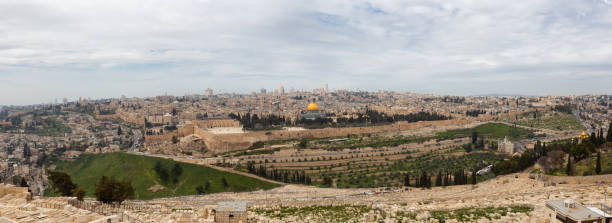 jerusalem in israel - jerusalem old city middle east religion travel locations stock-fotos und bilder