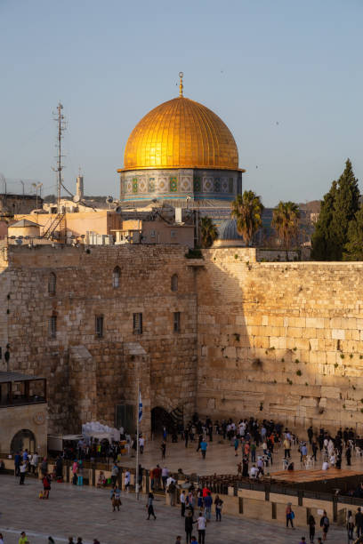 エルサレムの旧市街, イスラエル - the western wall wall east city ストックフォトと画像