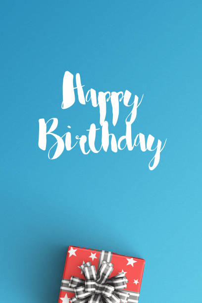 istock happy birthday and gift boxes on color background 1147361136