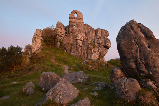 istock The Medieval Chapel of St Michael at Roche Rock Cornwall 1147361975