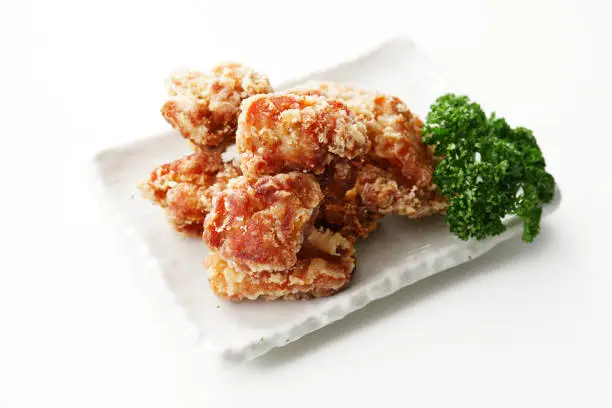 Deep-fried Soysauce-marinated Chicken.