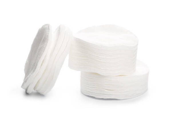 istock Cotton swabs isolated on a white background. Cotton disks 1147366519